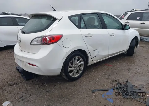 2012 Mazda Mazda3 I Touring from USA, damaged, VIN JM1BL1L73C1601755